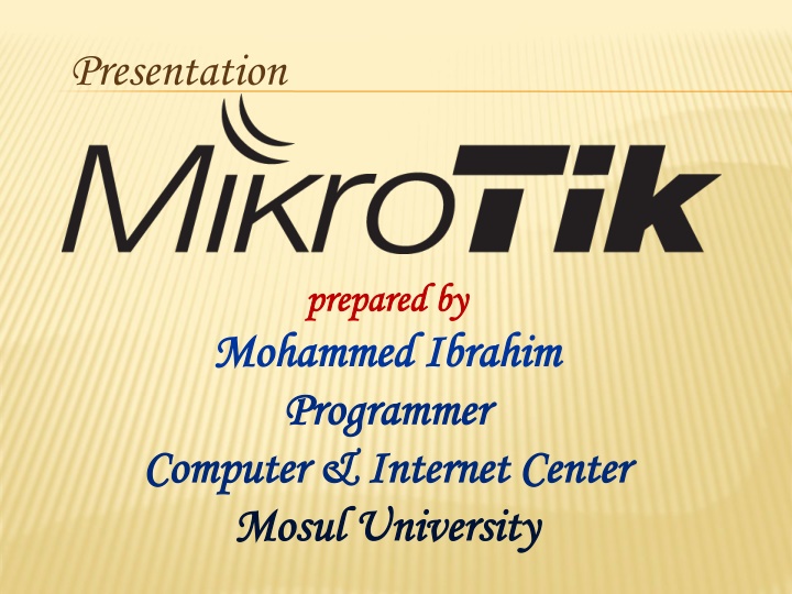 MikroTik RouterOS: A Closer Look at Features and Licensing