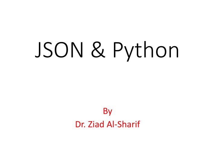 json python n.w