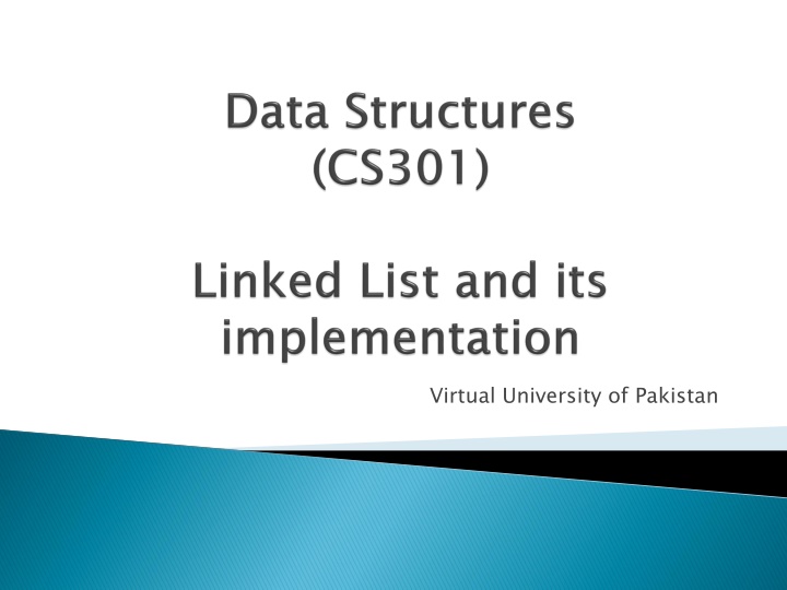 Introduction to Linked List Data Structure Implementation