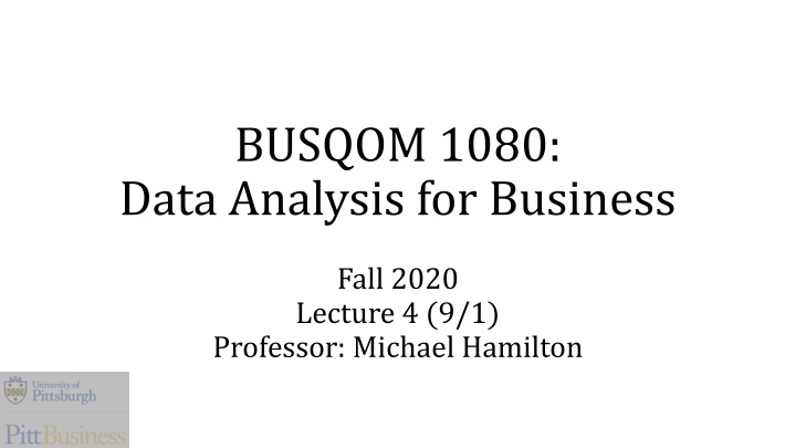 busqom 1080 data analysis for business n.w