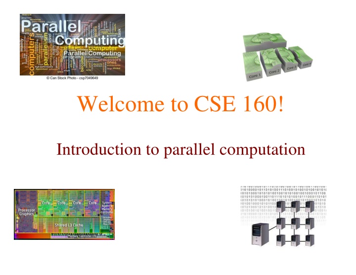 welcome to cse 160 n.w