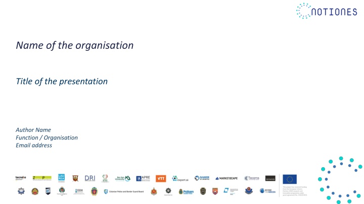 name of the organisation n.w