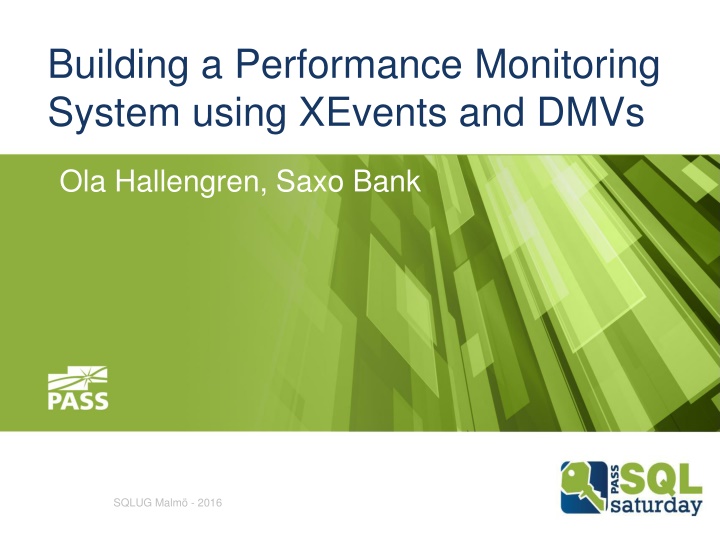 building a performance monitoring system using n.w