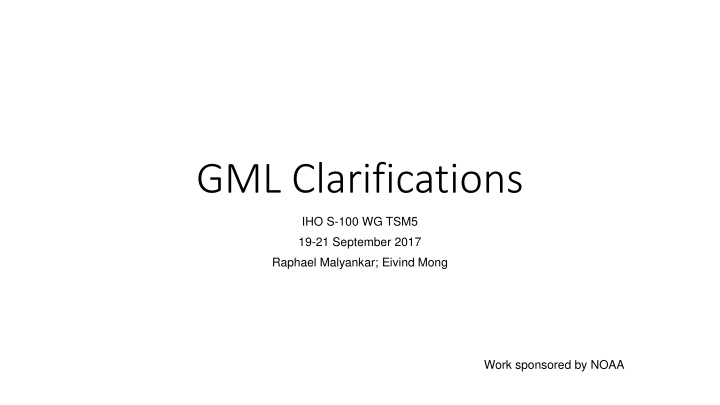 gml clarifications n.w