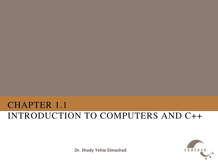 chapter 1 1 introduction to computers and c n.w