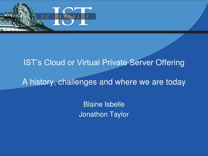 ist s cloud or virtual private server offering n.w