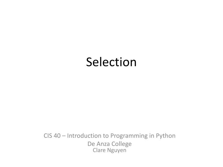 Introduction to Boolean Logic and Operators in Python