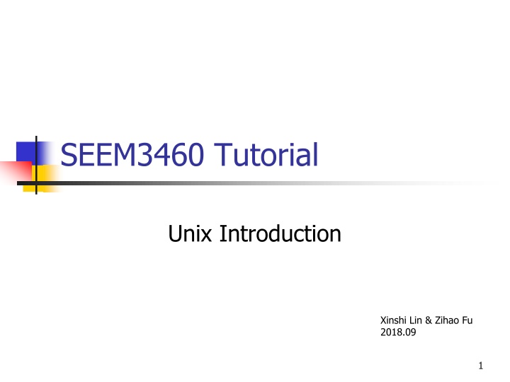seem3460 tutorial n.w
