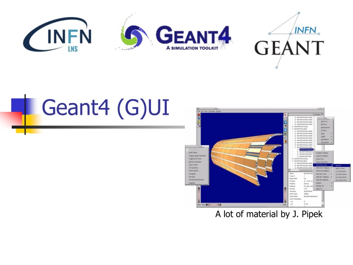 geant4 g ui n.w