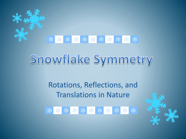 snowflake symmetry n.w