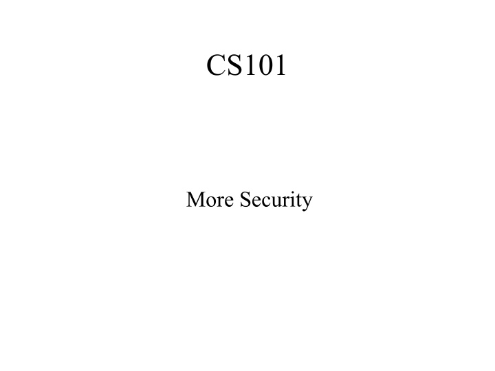 cs101 n.w