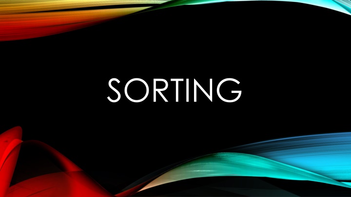 sorting n.w