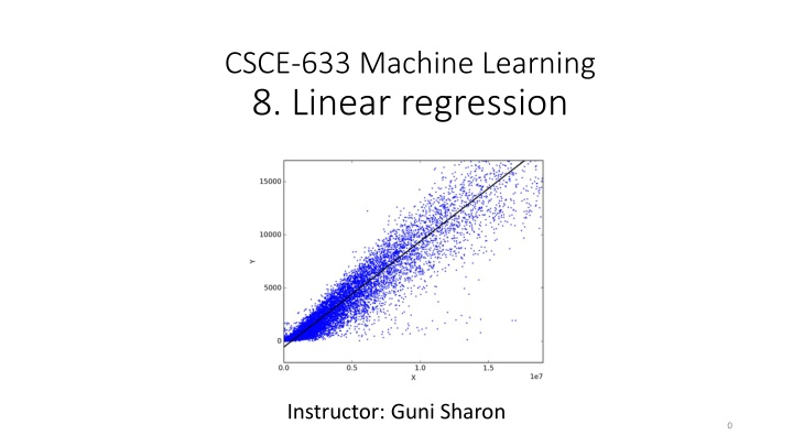 csce 633 machine learning 8 linear regression n.w