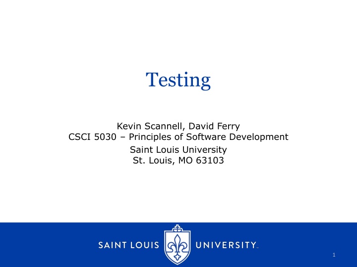 testing n.w
