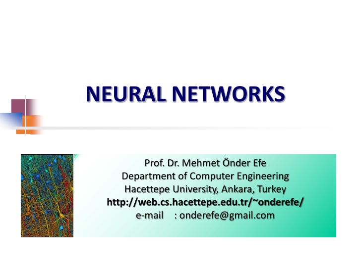 neural networks n.w