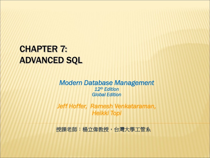 chapter 7 advanced sql n.w