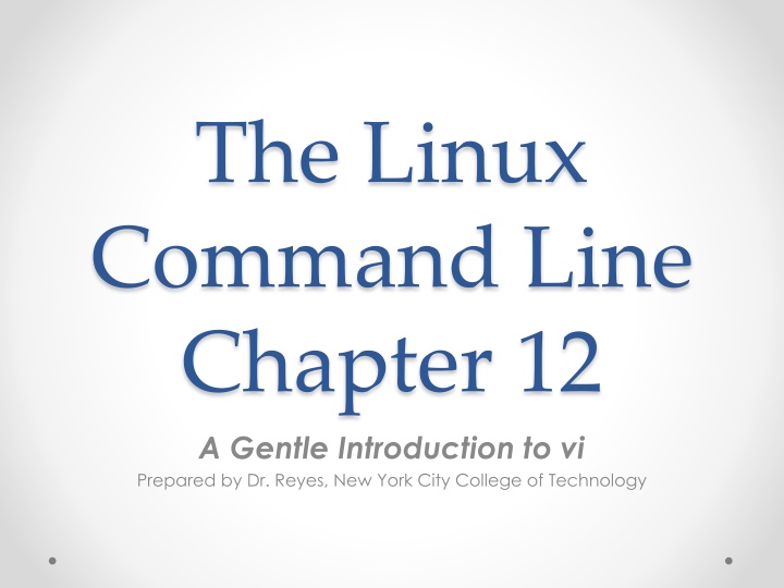 the linux command line chapter 12 a gentle n.w