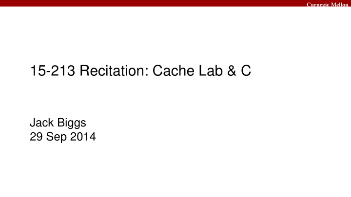 carnegie mellon n.w