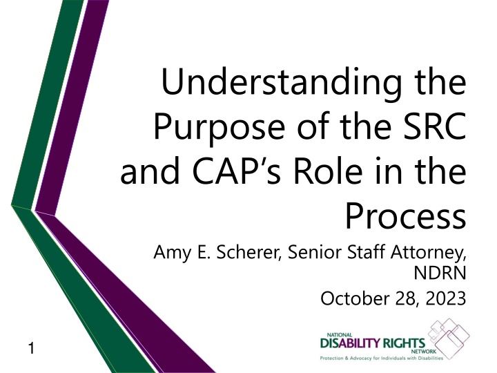The Role of SRC and CAP