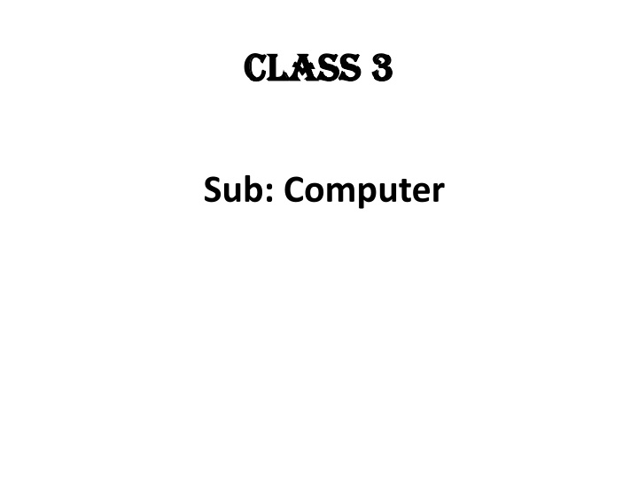 class 3 class 3 n.w