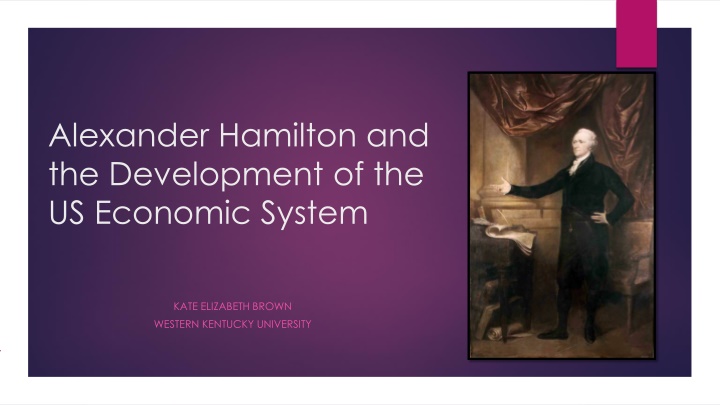 alexander hamilton and the development n.w