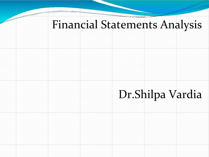 financial statements analysis n.w