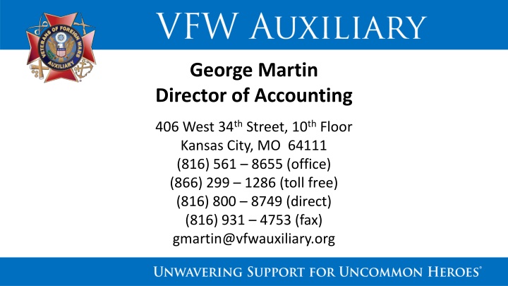 george martin director of accounting n.w