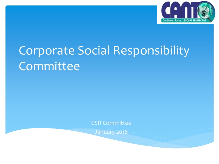 corporate social responsibility committee n.w