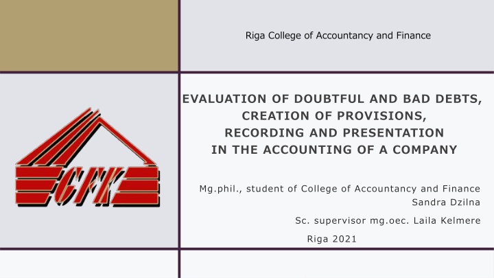 riga college of accountancy and finance n.w