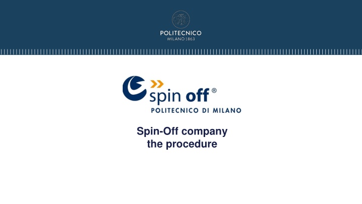 spin off company the procedure n.w