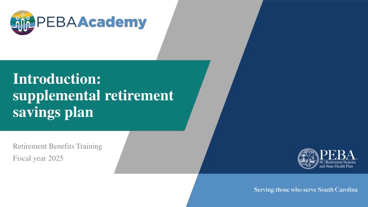 introduction supplemental retirement savings plan n.w
