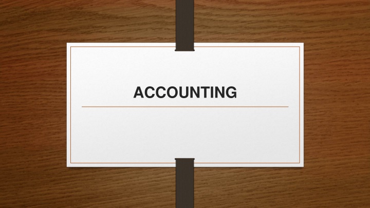 accounting n.w