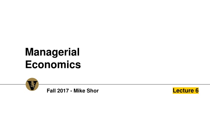 managerial economics n.w