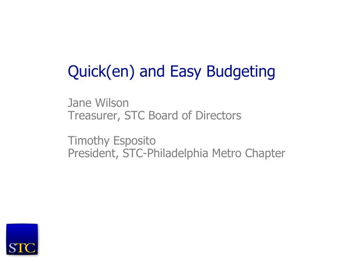 quick en and easy budgeting n.w