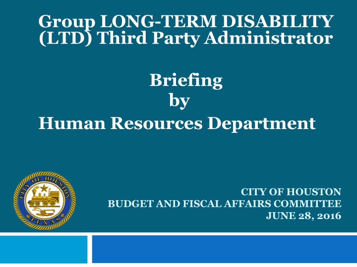 group long term disability ltd third party n.w