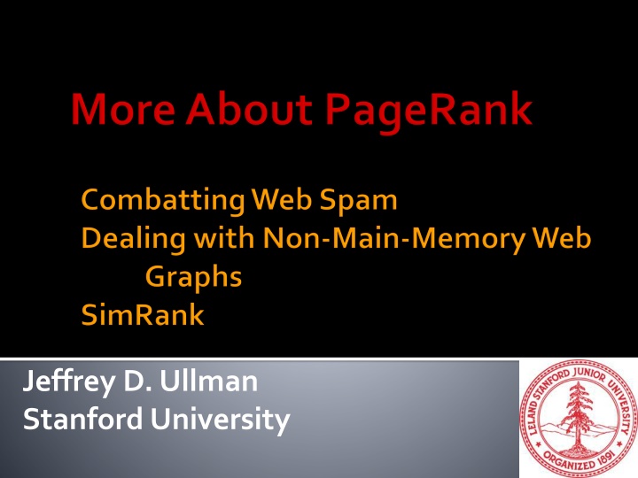 Spamming Techniques and PageRank Impact
