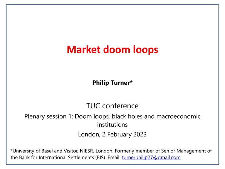 market doom loops n.w