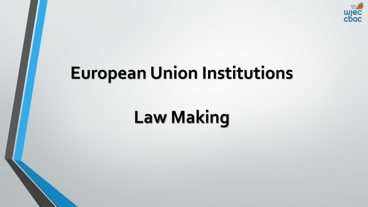 european union institutions n.w