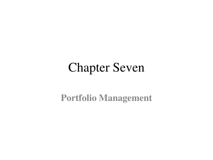 chapter seven n.w