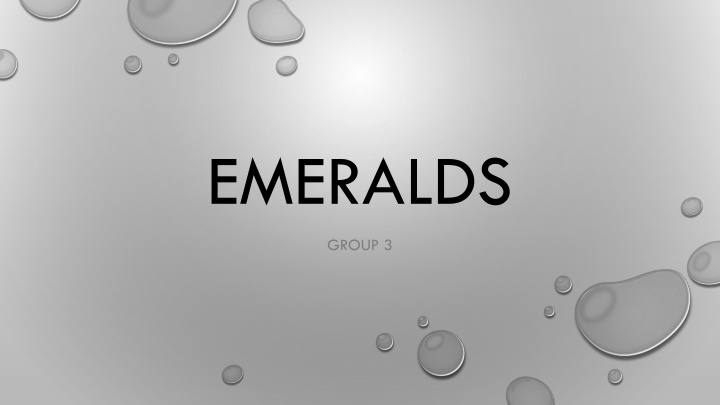 emeralds n.w