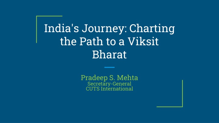 india s journey charting the path to a viksit n.w