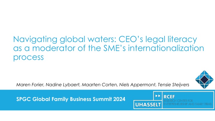 navigating global waters ceo s legal literacy n.w