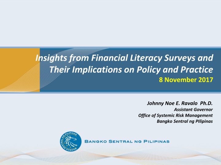 insights from financial literacy surveys n.w