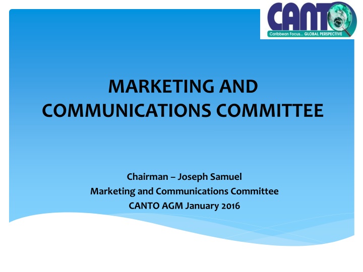 marketing and communications committee n.w