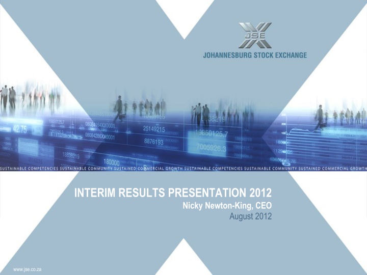 interim results presentation 2012 n.w