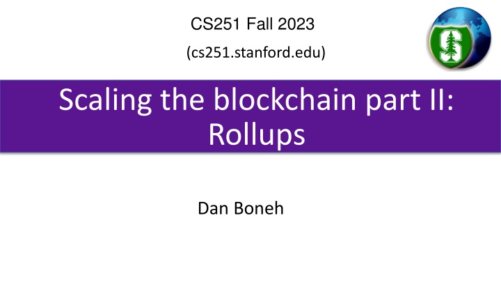 Scaling the Blockchain: Rollups for Increased Transaction Speed