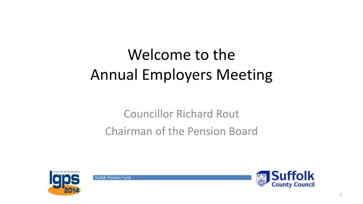 welcome to the annual employers meeting n.w