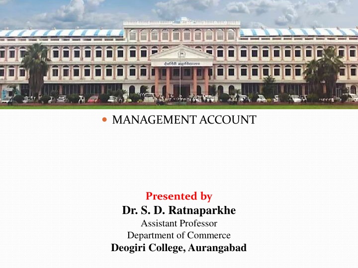 management account n.w
