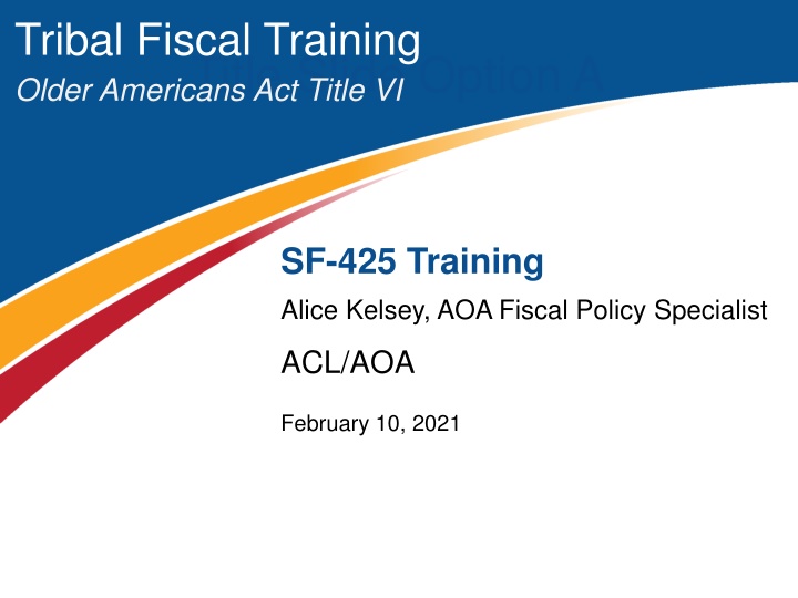 tribal fiscal training n.w