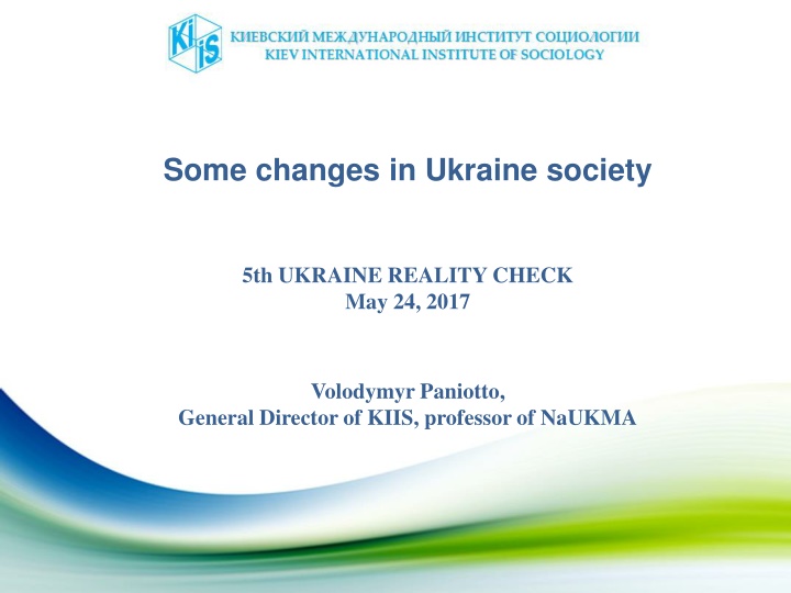 some changes in ukraine society n.w